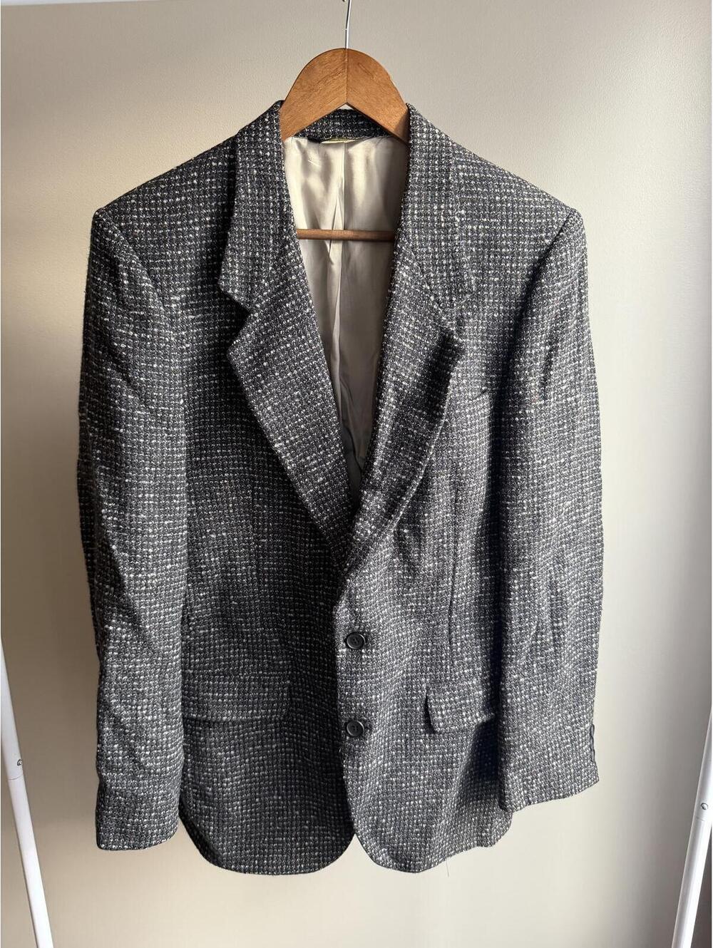 Rue Royal Nino Cerruti vintage 100% wool suit jacket